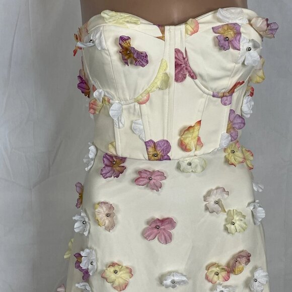 Elliatt Women’s Livia Strapless Maxi Dress – Multi – Size XS - Picture 5 of 9